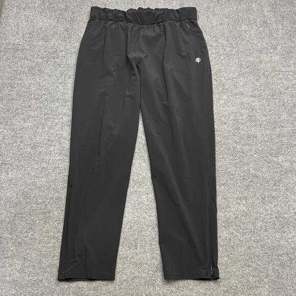 Coolibar Pants Mens Large UPF 50+ Lightweight Sun Protection Zipper Pockets - Picture 1 of 13